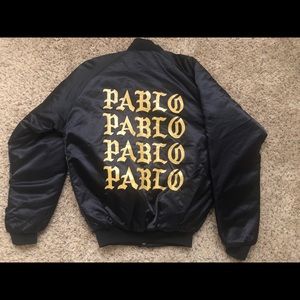 Kanye West Pablo Bomber Jacket